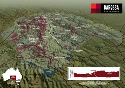  The elevation change helps define Eden Valley 