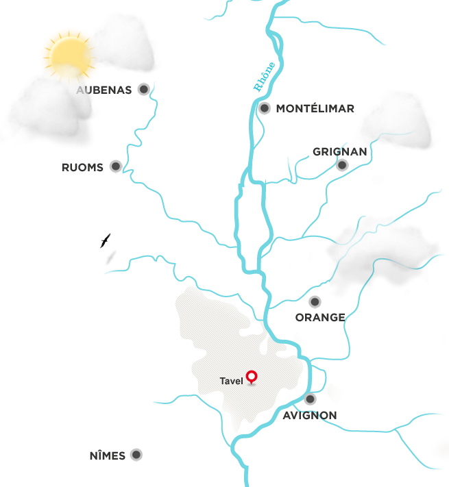  Just north of Marseilles on the Med and just south of places like Gigondas and Vacqueyras. 