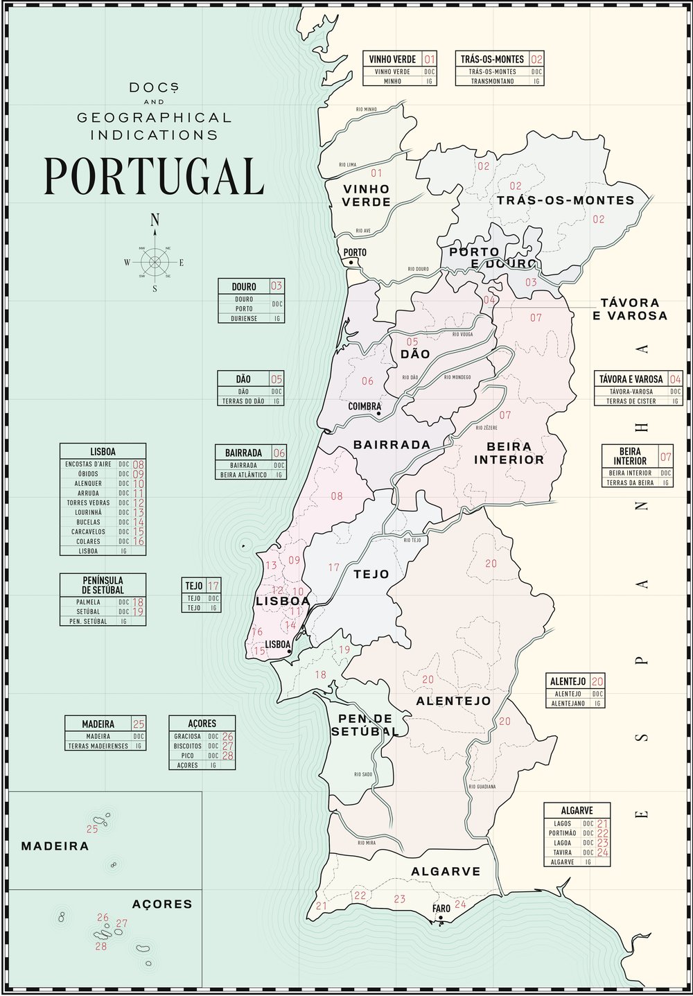  Lisbon city sits north of the inlet to the large Tejo Estuary - and the Lisboa wine region starts here 